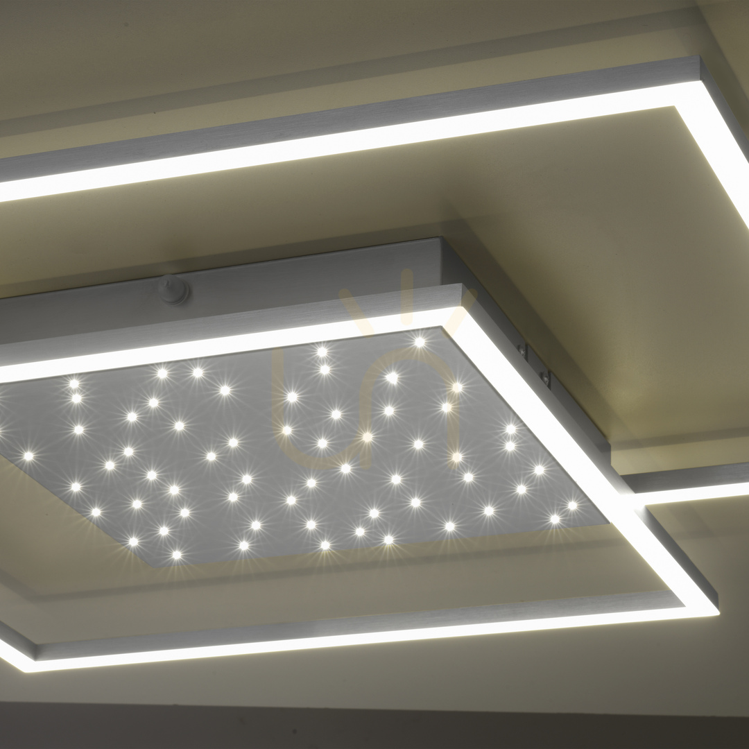 Anzeige Plafond YUKI 6024-55 Silber 3xLED Plafond YUKI 6024-55 Silber 3xLED