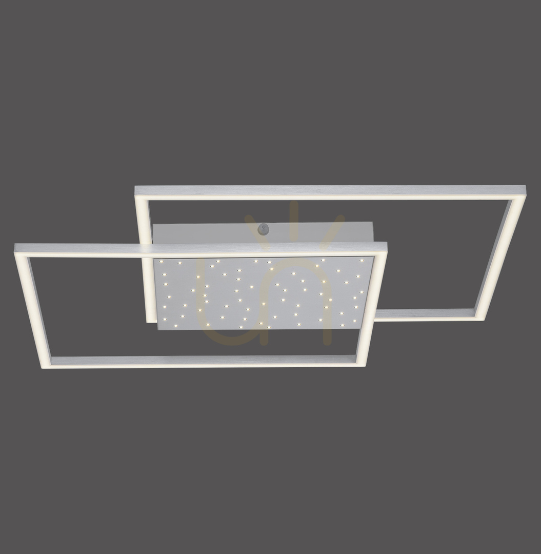 Prüfen Plafond YUKI 6024-55 Silber 3xLED Plafond YUKI 6024-55 Silber 3xLED