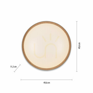 Plafond Q-EMILIA 6118-15 Grau 1xLED 7 Plafond Q-EMILIA 6118-15 Grau 1xLED small 7