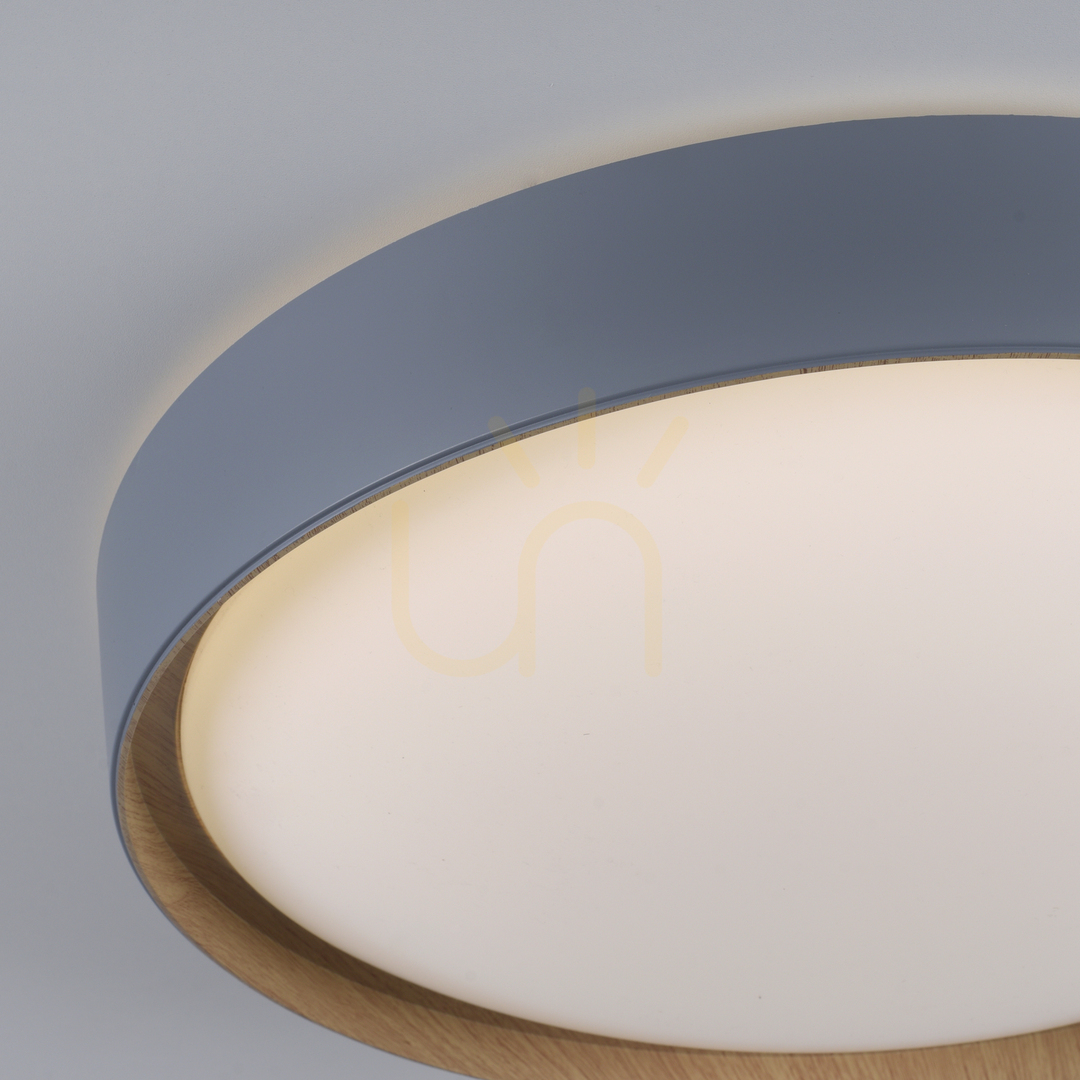 Anzeige Plafond Q-EMILIA 6118-15 Grau 1xLED Plafond Q-EMILIA 6118-15 Grau 1xLED