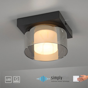 Plafond RIKA 6162-18 Schwarz 1xLED 11 Plafond RIKA 6162-18 Schwarz 1xLED small 11