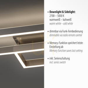 Plafond PAAN 6231-55 Silber 2xLED 3 Plafond PAAN 6231-55 Silber 2xLED small 3