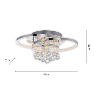 Plafond ROTAZO 6267-17 Chrom 1xLED 8 Plafond ROTAZO 6267-17 Chrom 1xLED small 8