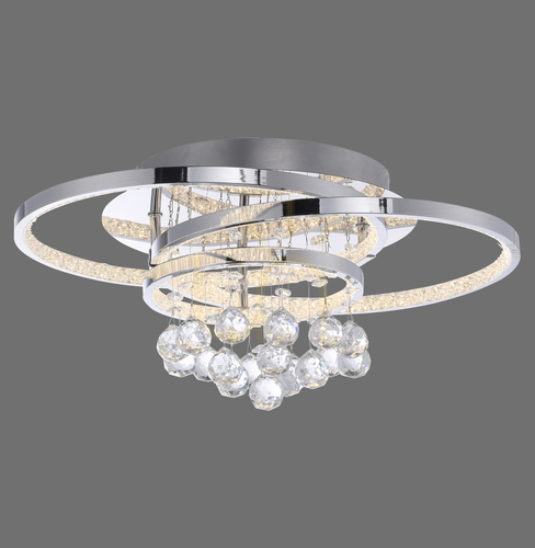 Prüfen Plafond ROTAZO 6267-17 Chrom 1xLED