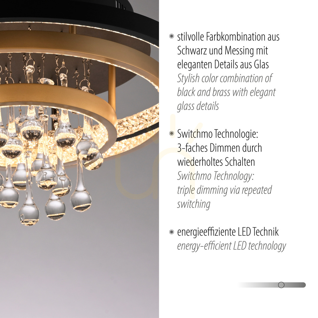 Anzeige Plafond ROTAZO 6267-68 Schwarz 1xLED Plafond ROTAZO 6267-68 Schwarz 1xLED
