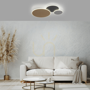Wandleuchte Q-PIATO 8007-70 Multicolor 3xLED small 12