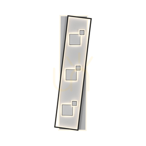 Plafond MAILAK 6391-16 Schwarz 8xLED small 15