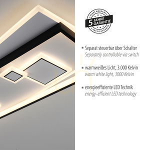 Plafond MAILAK 6391-16 Schwarz 8xLED small 4