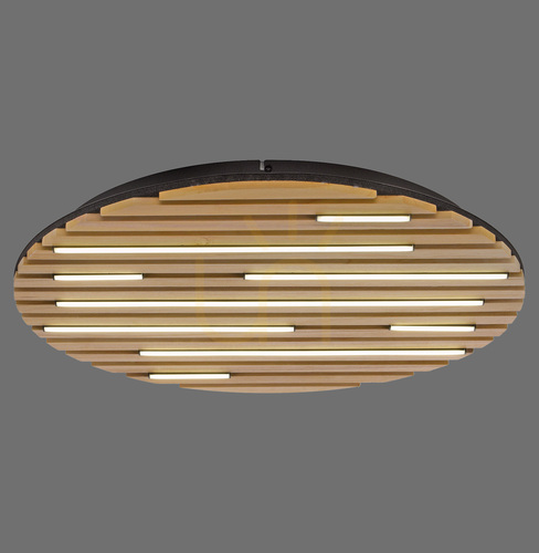 Prüfen Wandleuchte Q-AKUSTIK 6421-79 Holz 1xLED
