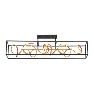 Plafond SELINA 6473-18 Schwarz 4xLED 1 Plafond SELINA 6473-18 Schwarz 4xLED small 1