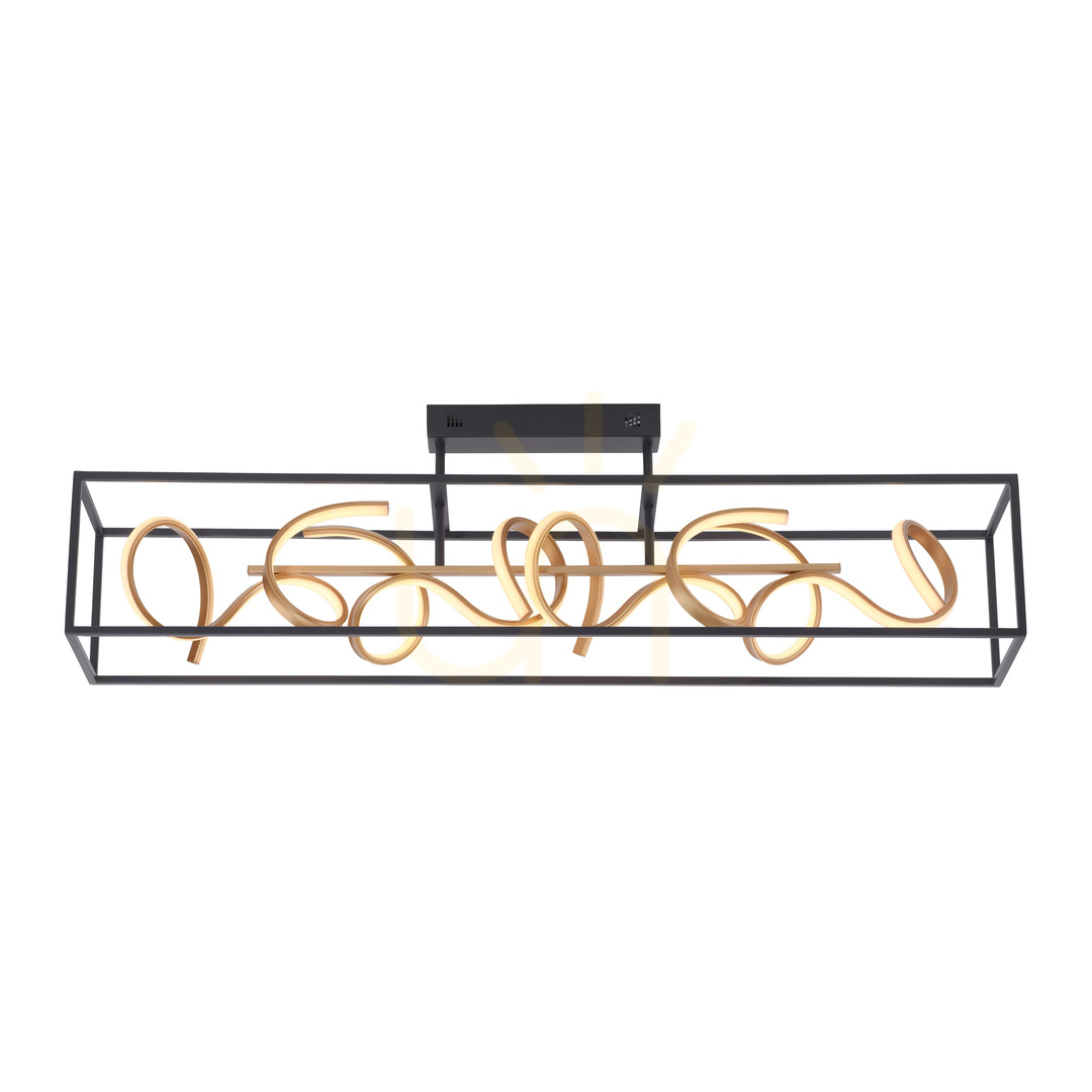 Anzeige Plafond SELINA 6473-18 Schwarz 4xLED Plafond SELINA 6473-18 Schwarz 4xLED