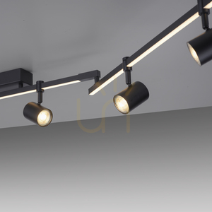 Paul Neuhaus Barik 6526-18 Deckenleuchte, 6×GU10 + LED small 8