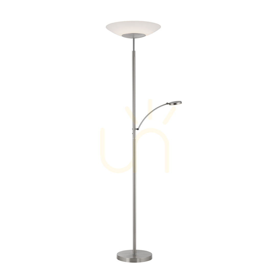 Anzeige ALFRED 655-55 Silber 2xLED Stehleuchte ALFRED 655-55 Silber 2xLED Stehleuchte