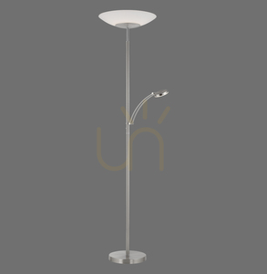ALFRED 655-55 Silber 2xLED Stehleuchte 0 ALFRED 655-55 Silber 2xLED Stehleuchte small 0