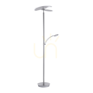 LED-Stehleuchte ARTUR 673-55 mit Leselampe, Silber small 6