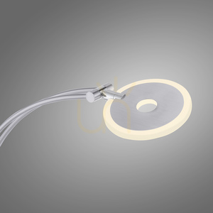 LED-Stehleuchte ARTUR 673-55 mit Leselampe, Silber small 9