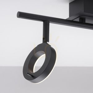 Plafond SILEDA 6781-13 Schwarz 2xLED small 9