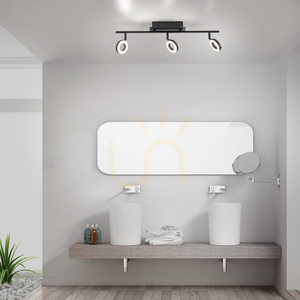 SILEDA plafond 6785-13 Schwarz 3xLED small 2
