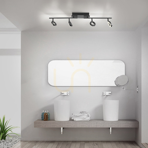 SILEDA Plafond 6786-13 Schwarz 4xLED small 11