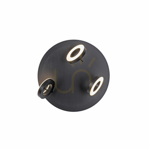 SILEDA plafond 6788-13 Anthrazit 3xLED small 14