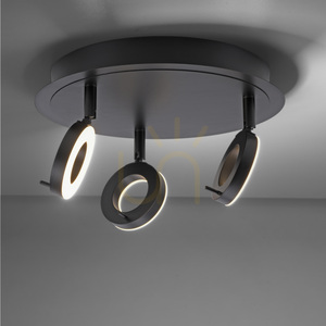 SILEDA plafond 6788-13 Anthrazit 3xLED small 9