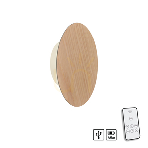 AKKU-PUNTUA Wandleuchte 8152-79 Holz 1xLED small 1