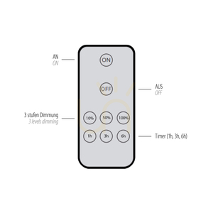 AKKU-PUNTUA Wandleuchte 8152-79 Holz 1xLED small 6