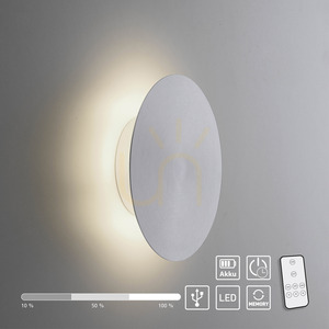 AKKU-PUNTUA Wandleuchte 8152-95 Silber 1xLED small 13