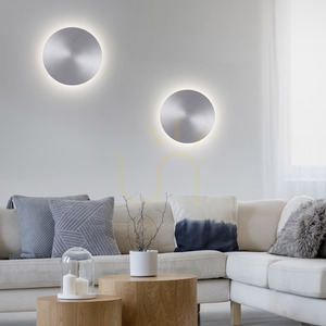 AKKU-PUNTUA Wandleuchte 8153-95 Silber 1xLED 2 AKKU-PUNTUA Wandleuchte 8153-95 Silber 1xLED small 2