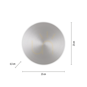AKKU-PUNTUA Wandleuchte 8153-95 Silber 1xLED 8 AKKU-PUNTUA Wandleuchte 8153-95 Silber 1xLED small 8