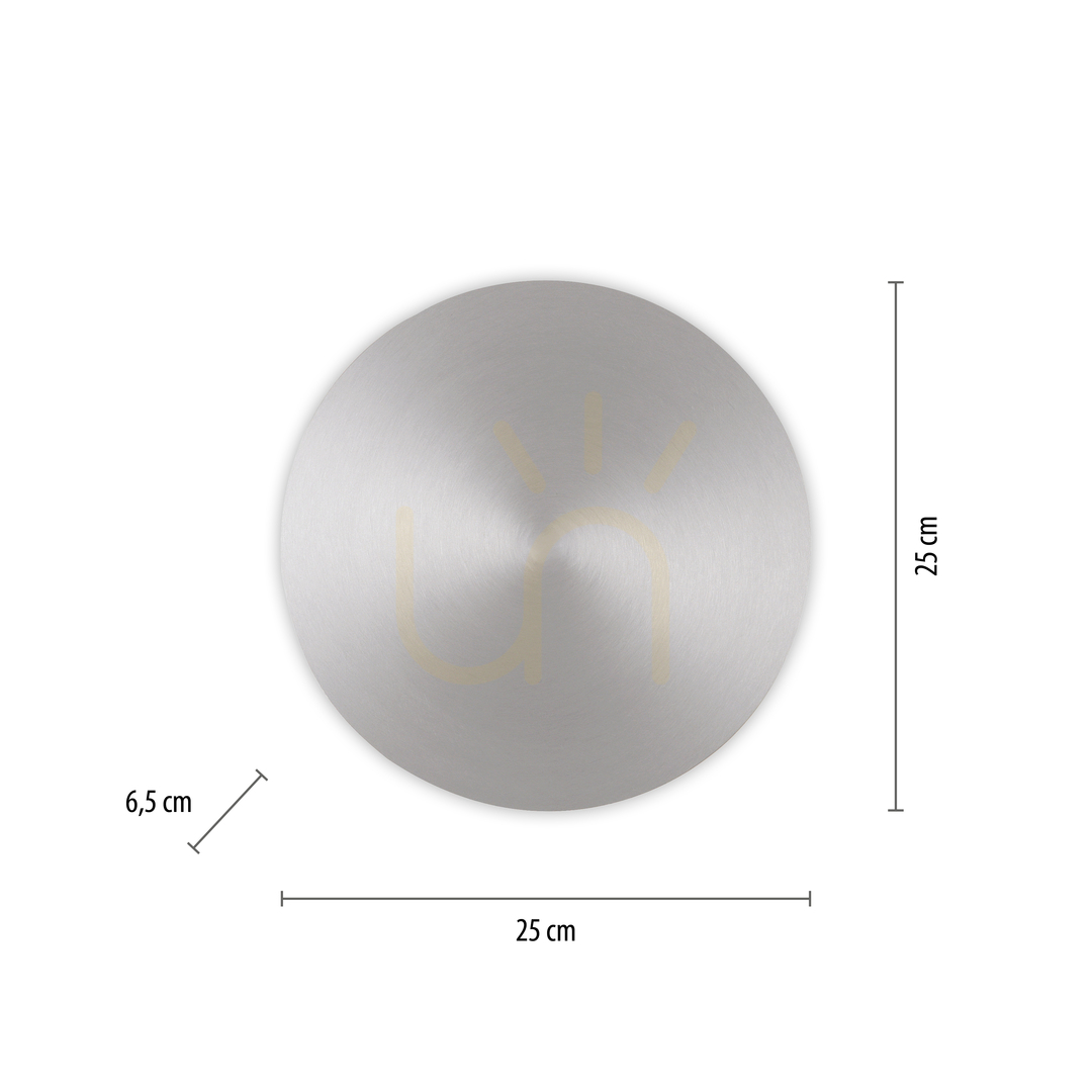 Anzeige AKKU-PUNTUA Wandleuchte 8153-95 Silber 1xLED AKKU-PUNTUA Wandleuchte 8153-95 Silber 1xLED