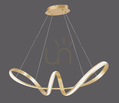 Prüfen MELINDA Pendelleuchte 8292-12 Gold 1xLED