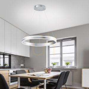 Q-VITO Pendelleuchte 8411-55 Silber 1xLED small 2