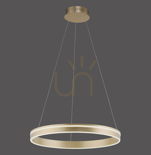 Prüfen LED-Pendelleuchte Paul Neuhaus Q-VITO 8411-60, Messing matt, Ø 59 cm