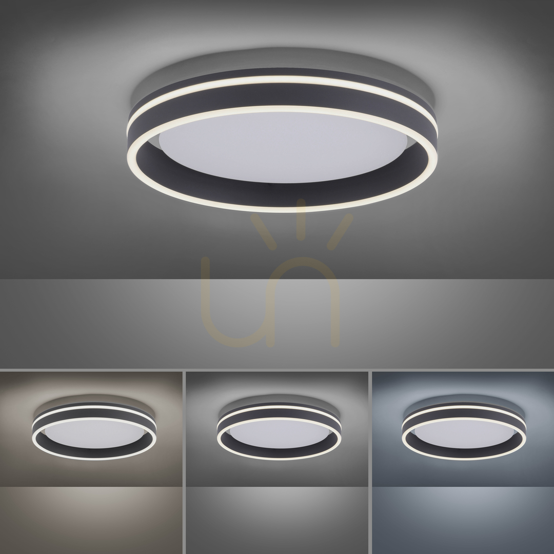 Zeige Plafond Q-VITO 8414-13 Anthrazit 1xLED Plafond Q-VITO 8414-13 Anthrazit 1xLED