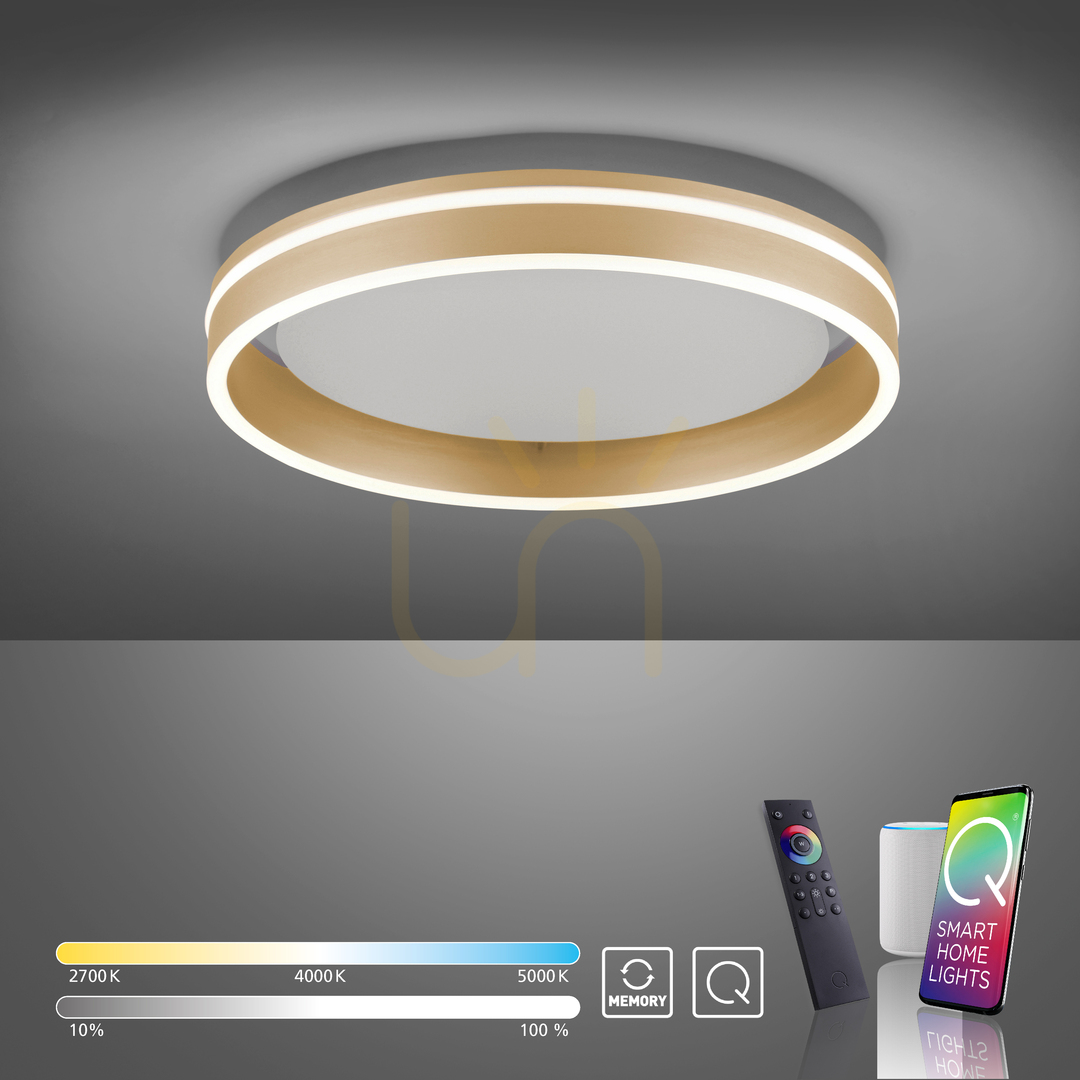 Zeige Plafond Q-VITO 8414-60 Bronze 1xLED Plafond Q-VITO 8414-60 Bronze 1xLED