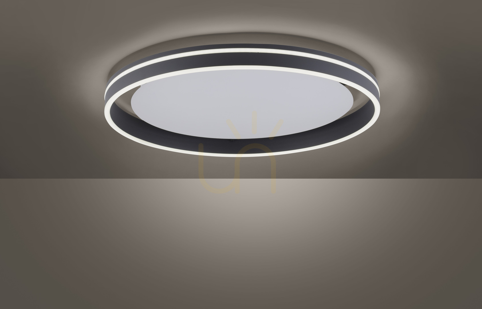 Prüfen Plafond Q-VITO 8416-13 Anthrazit 1xLED Plafond Q-VITO 8416-13 Anthrazit 1xLED