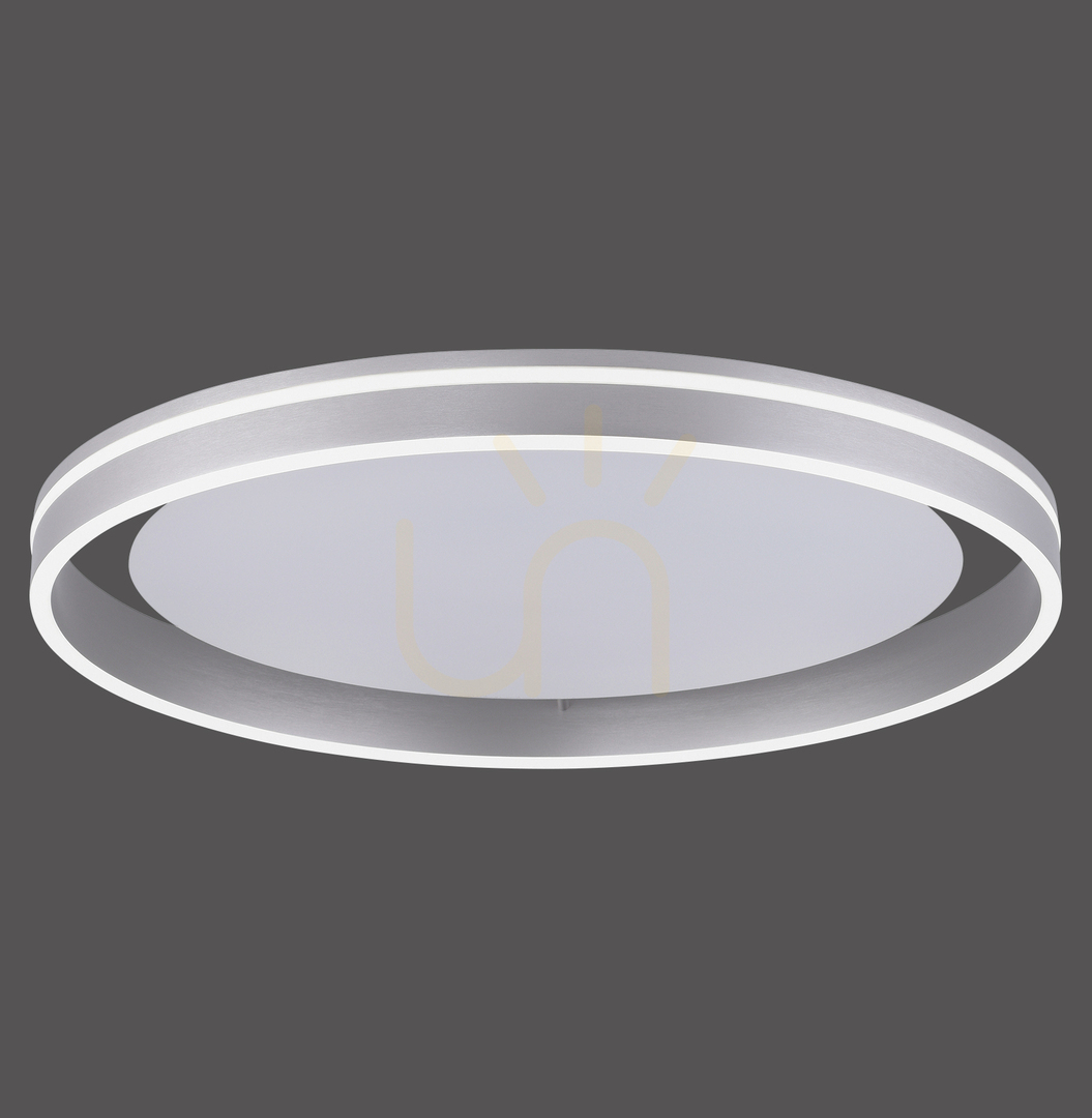 Prüfen Plafond Q-VITO 8416-55 Silber 1xLED Plafond Q-VITO 8416-55 Silber 1xLED