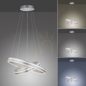 Q-VITO Pendelleuchte 8420-55 Silber 2xLED small 4