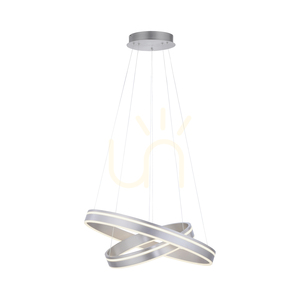 Q-VITO Pendelleuchte 8420-55 Silber 2xLED small 6