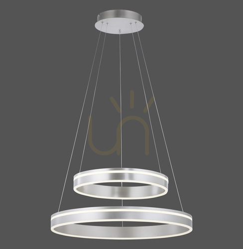 Prüfen Q-VITO Pendelleuchte 8420-55 Silber 2xLED