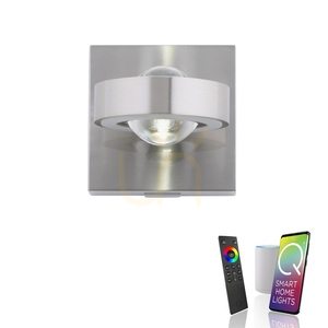 Q-MIA Wandleuchte 9185-55 Silber 4xLED small 1