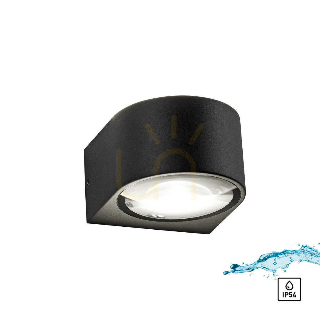 Aussicht Wandleuchte CARLA 9460-13 Anthrazit 2xLED Wandleuchte CARLA 9460-13 Anthrazit 2xLED