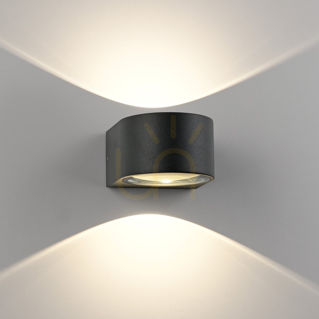 Zeige Wandleuchte CARLA 9460-13 Anthrazit 2xLED Wandleuchte CARLA 9460-13 Anthrazit 2xLED