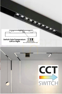 Lineare LED-Leuchte für das Magnetsystem Zuma Line 11122, schwarz, 12 W, 21,9 cm small 1
