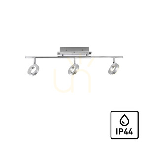 SILEDA plafond 6785-96 Silber 3xLED small 1