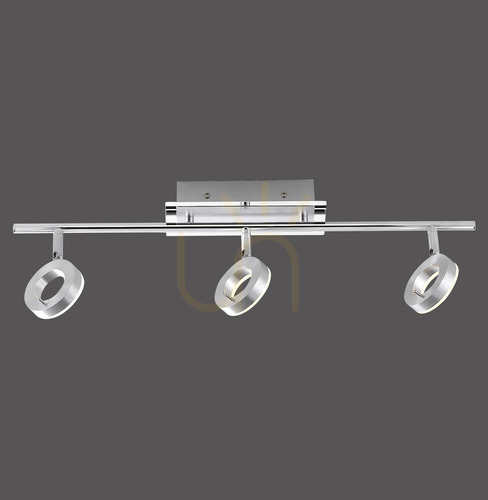 Prüfen SILEDA plafond 6785-96 Silber 3xLED