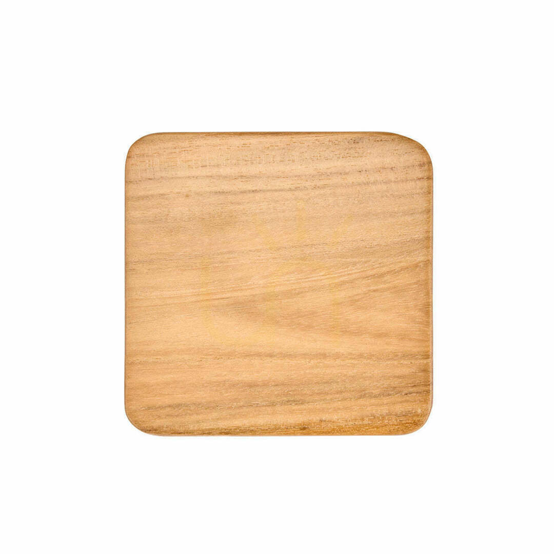 BAZAR BIZAR The Material Coaster Smooth Natural 10 x 10 cm