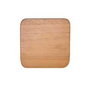 Untersetzer BAZAR BIZAR glatt hellbraun 10 cm Naturmaterial small 3