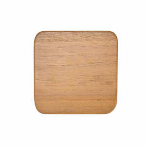 Untersetzer BAZAR BIZAR glatt hellbraun 10 cm Naturmaterial small 0